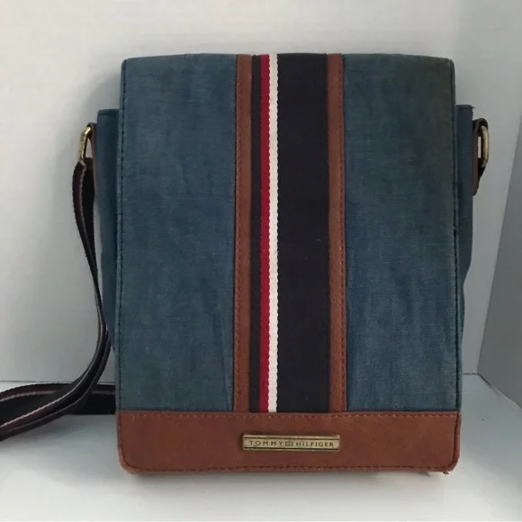 Tommy hilfiger deals denim bag